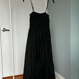 J. Crew Black Maxi Coverup